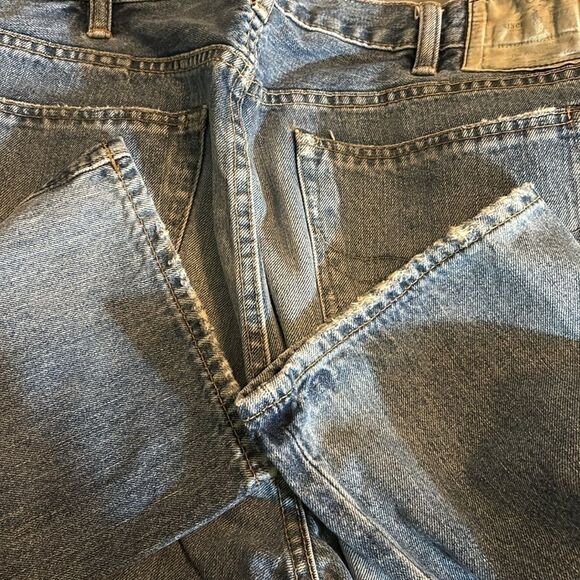 POLO RALPH LAUREN denim blue jeans button fly 38X32 38 X 32 - Picture 9 of 9